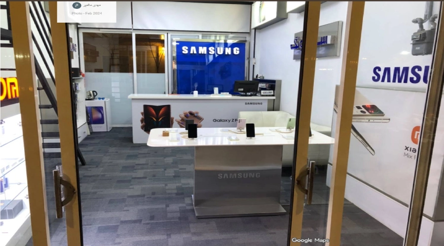 فروشگاه موبایل سامسونگ نمایندگی آرین مال در جنوب تهران