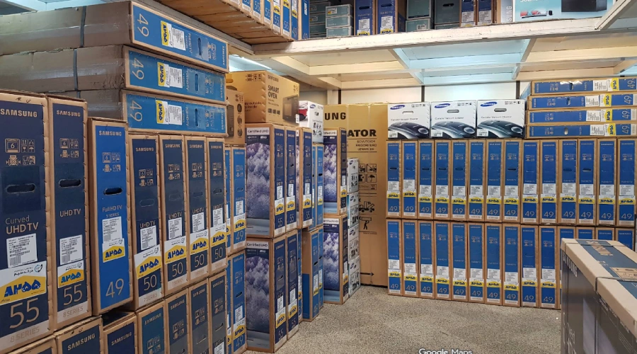 فروشگاه لوازم خانگی سامسونگ نمایندگی سامیار در مرکز تهران