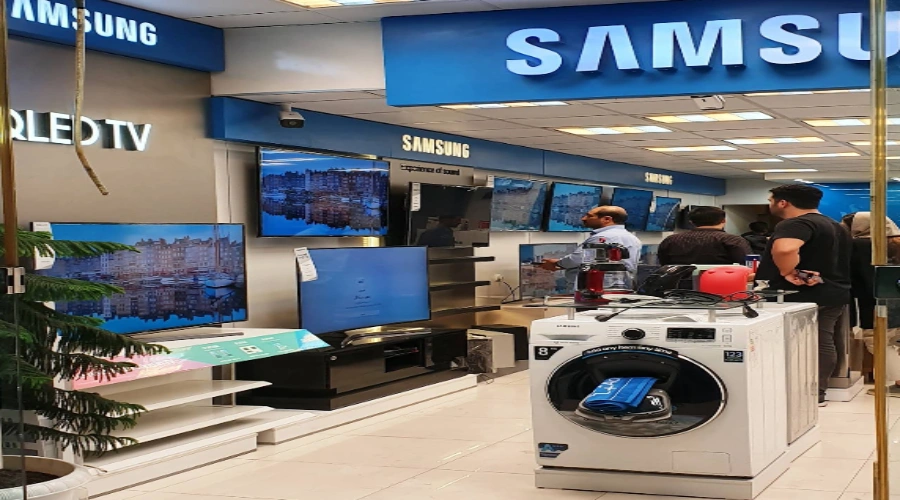 فروشگاه لوازم خانگی سامسونگ نمایندگی زمرود در مرکز تهران